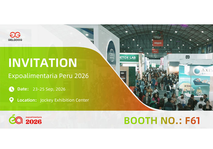 GELGOOG Showcases Food Solutions at Expoalimentaria Peru 2026